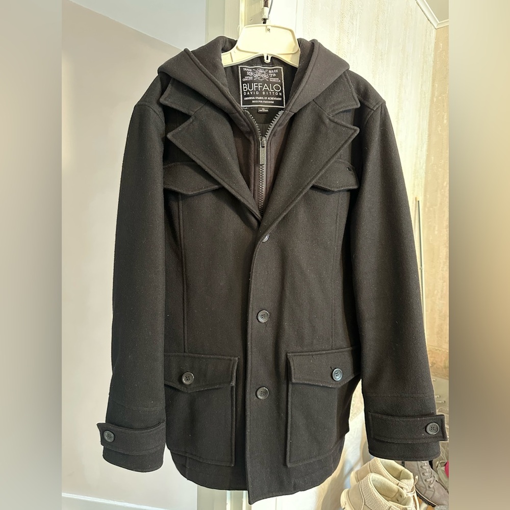 Men’s Wool Blend Coat
